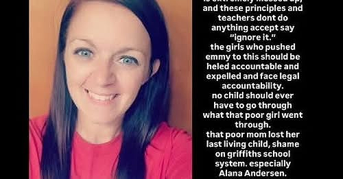 Grief Strikes Griffith, Indiana: Emerald “Emmy” Miller Dies by Suicide After Alleged School Bullying