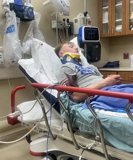 A miraculous escape has left a family overwhelmed with gratitude after Luke, a local teen, walked away from a terrifying accident with only minor injuries
