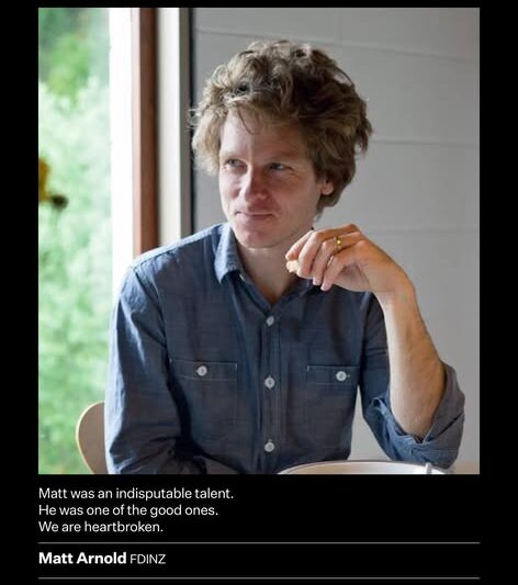 Matt Arnold legacy honored after sudden death in Christchurch, New Zealand