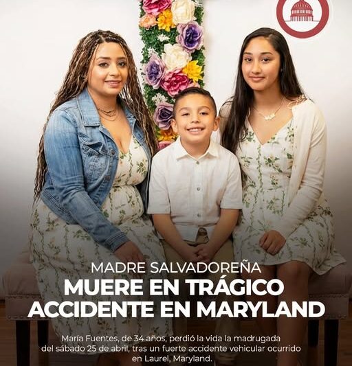 Maria Fuentes Obituary, Laurel, MD Vehicle Accident: Mother of Two Killed in Tragic Intersection Collision at 11th Street
