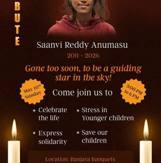 Deepest Sympathy – Saanvi Reddy Anumasu: A Life of Radiant Kindness Ends Following Heartbreaking News in Forsyth County, GA.